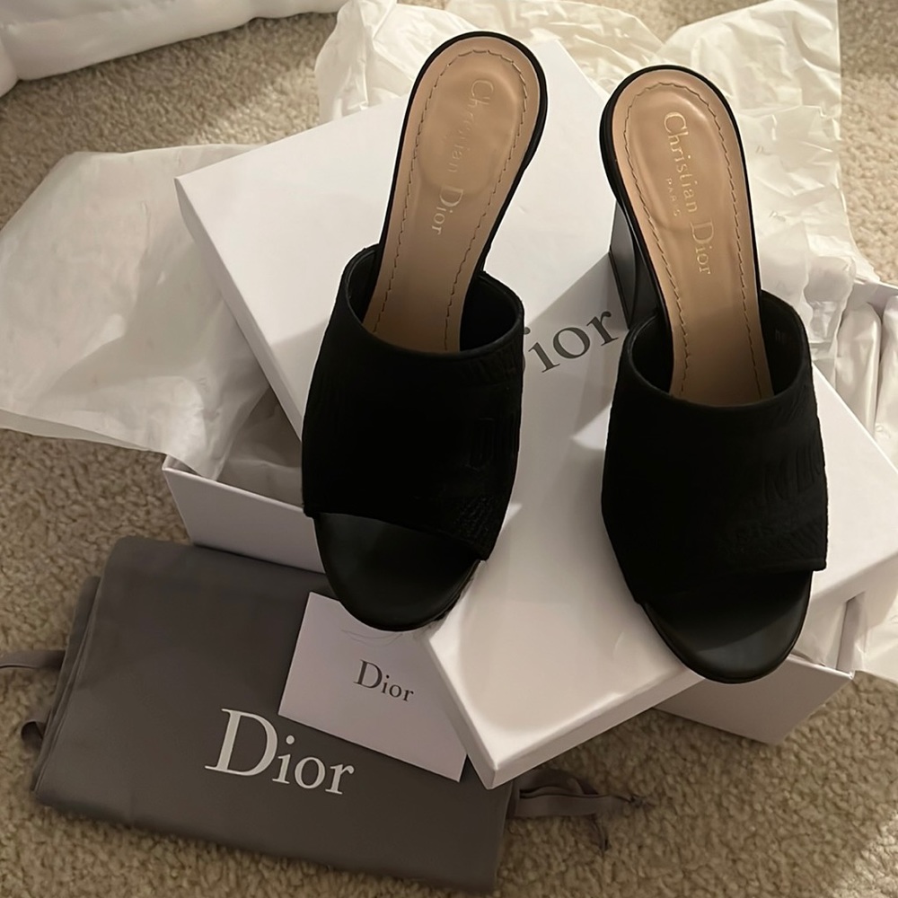 Dior Dway Mule Heels